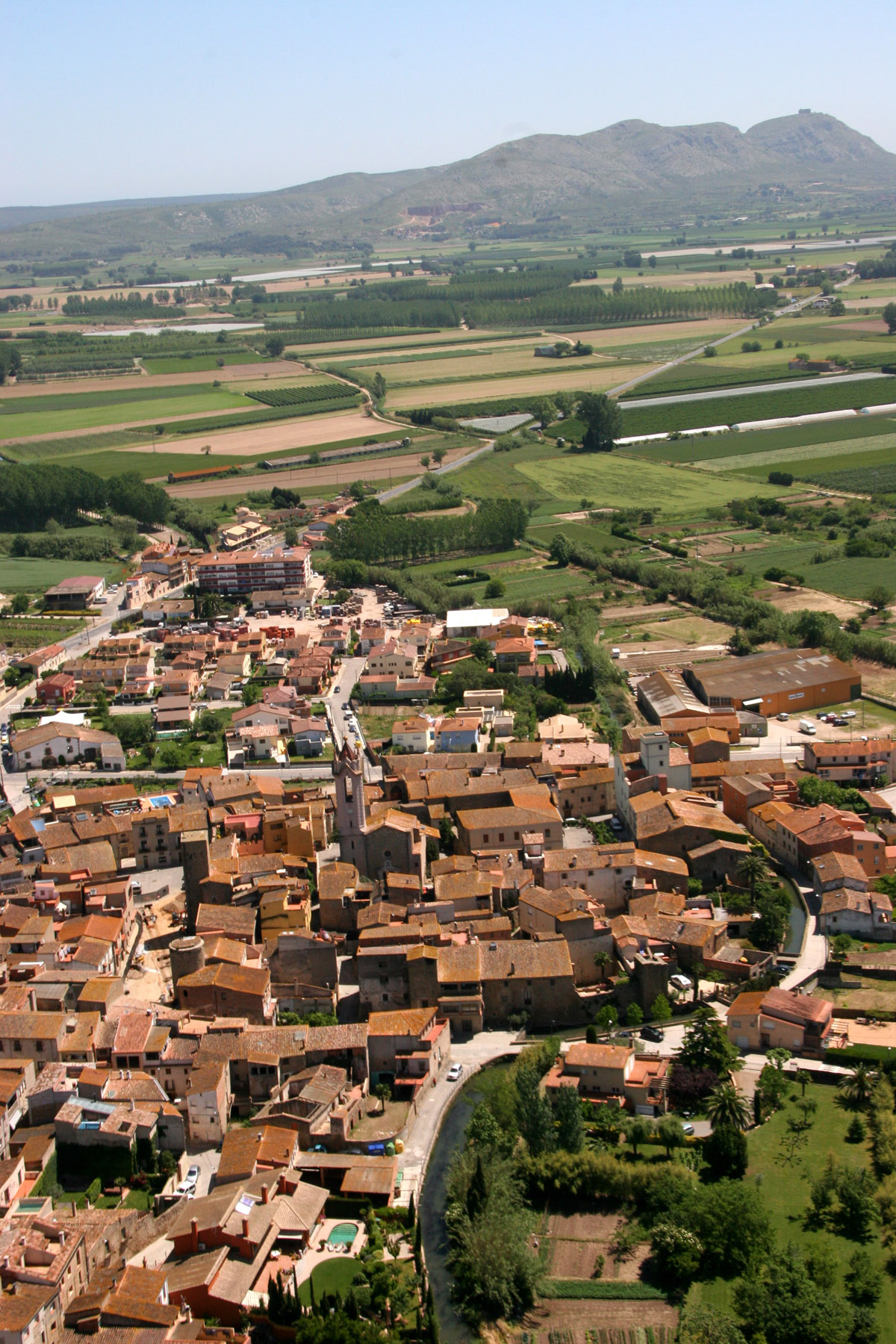 vista aèria de verges
