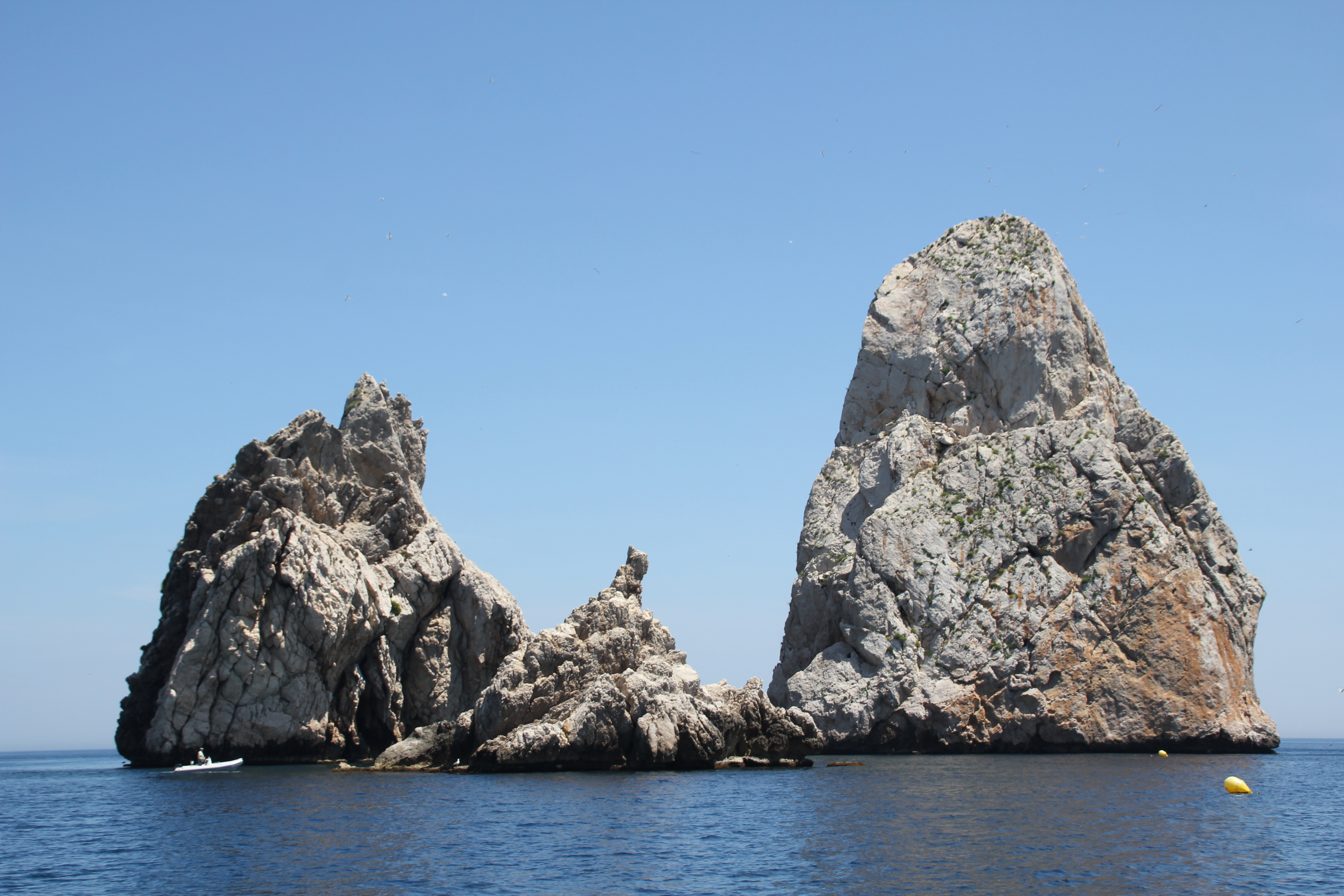 Islands, islets and other rock formations