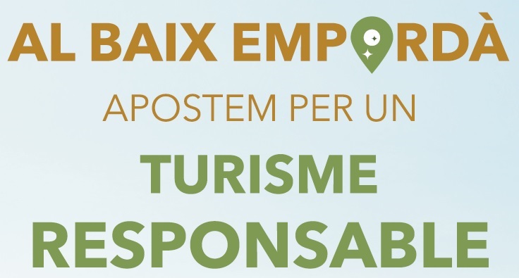 Cartell Baix Empordà apostem per un turisme responsable