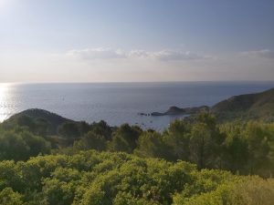 vista a la costa i al cap de begur